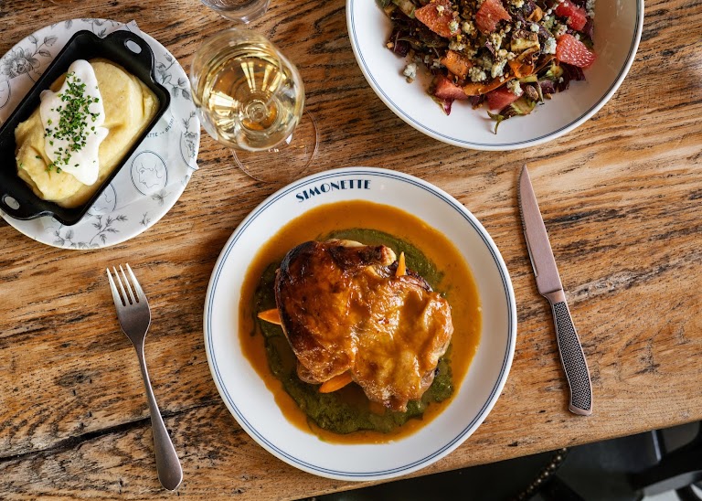 Beef Bourguignon at Simonette Restaurant