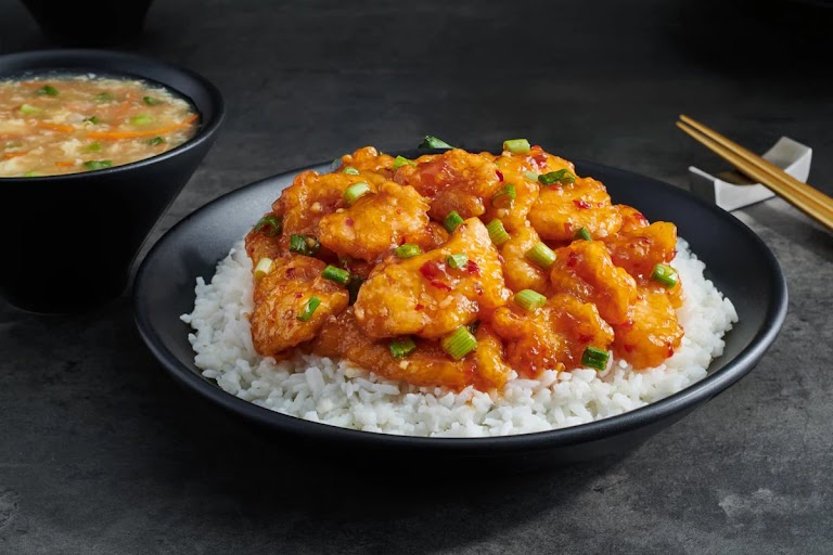 Orange Chicken at P.F. Chang's