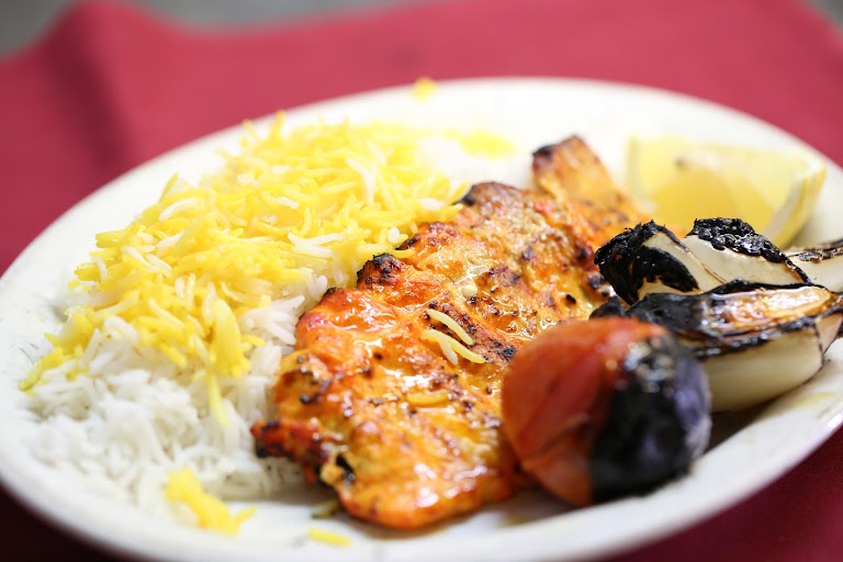 BEEF + Chicken Combo at Shamshiri Restaurant