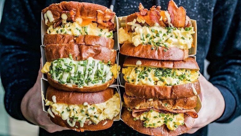 Bacon and Cheese Signature Set at Egg Tuck