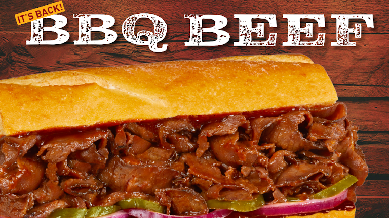 #40 BBQ Beef at TOGO'S Sandwiches