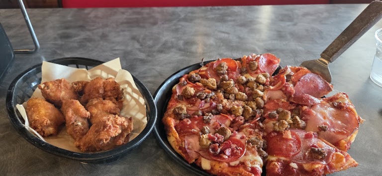 Pizza & Wings at Shakey's Pizza Parlor