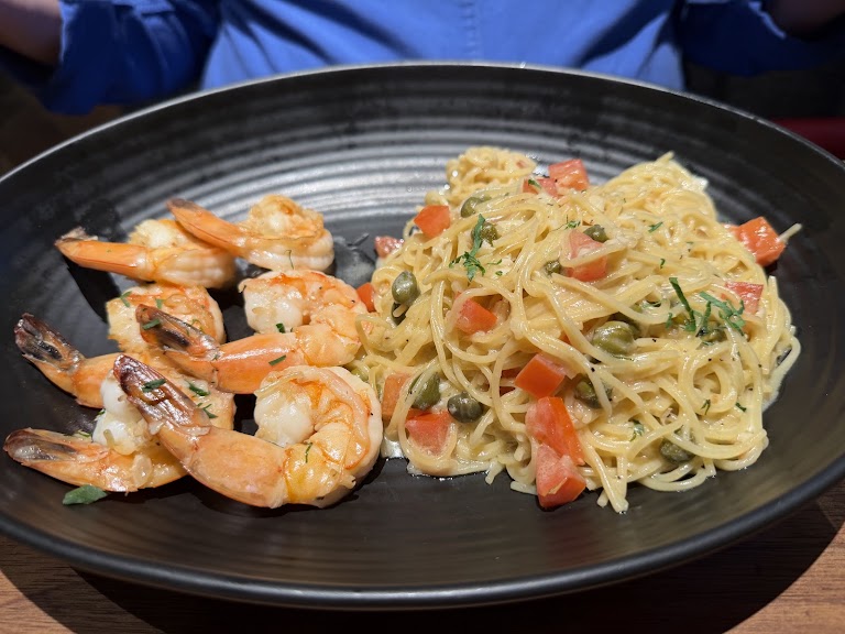 Jumbo Prawn Scampi at OLD BREA CHOP HOUSE