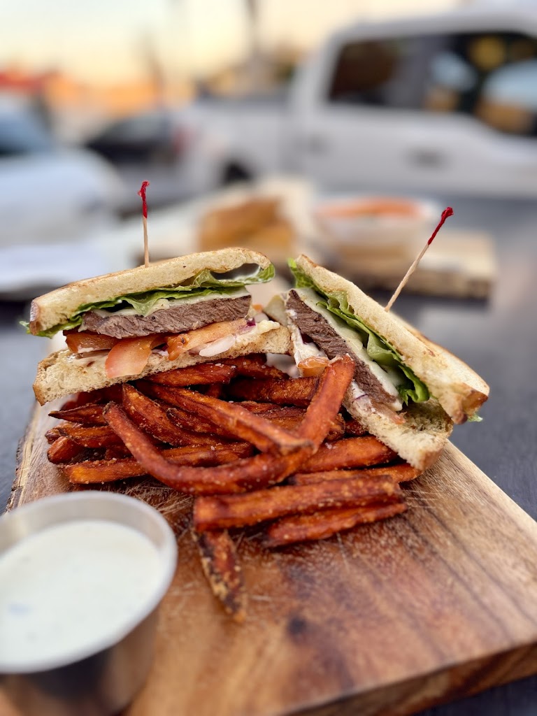 BBQ Bacon Burger at Sage Restaurant & Lounge