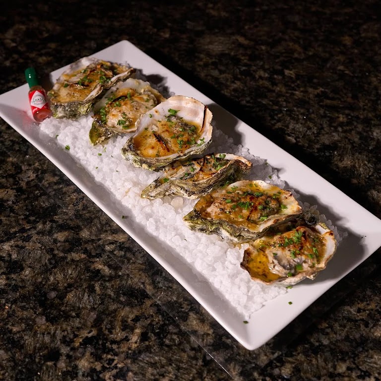 Chargrilled Oysters at Six Seven Five Lounge