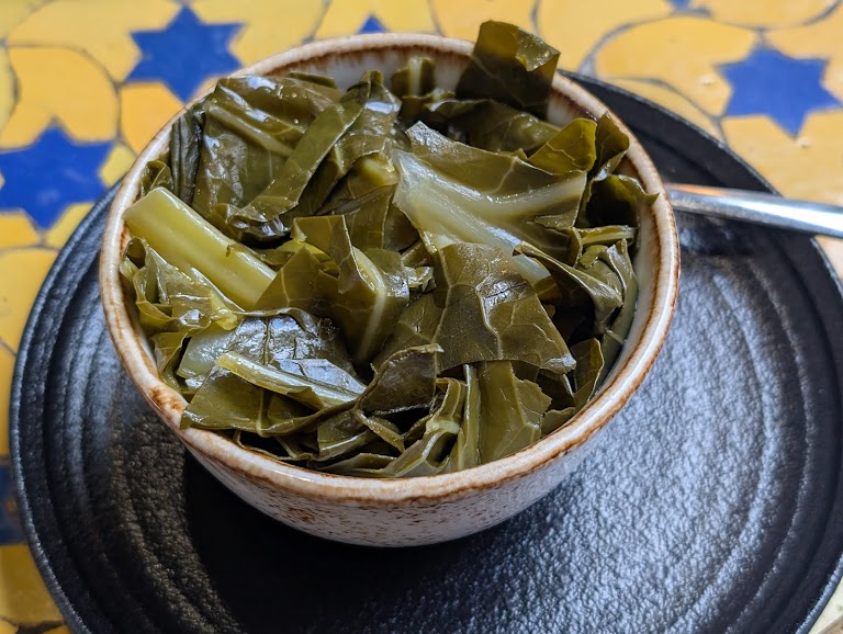 Mustard & Collard Greens at The Green Temple