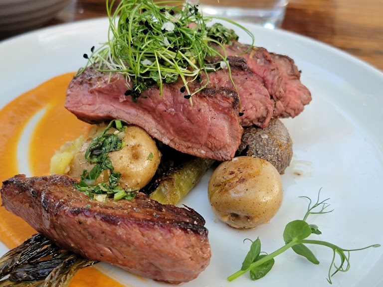 Hanger Steak at Benchmark