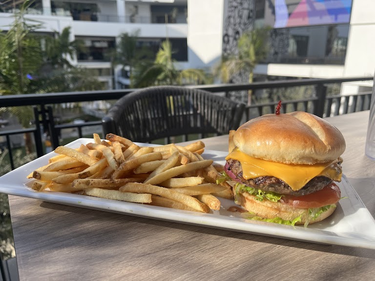 Smokehouse BBQ Burger at Dave & Buster's