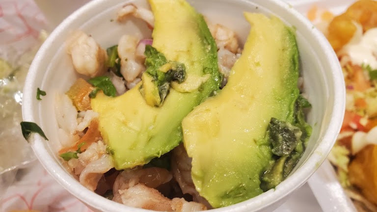 Shrimp Ceviche at Tacos Ensenada Seafood