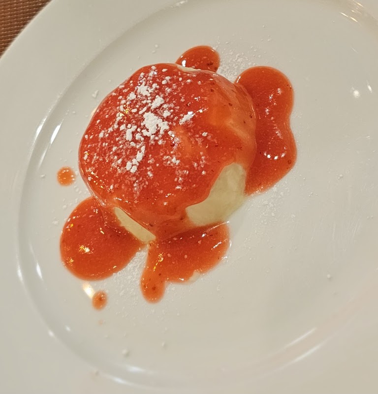 Panna Cotta at La Bella Pizza Trattoria Italiana