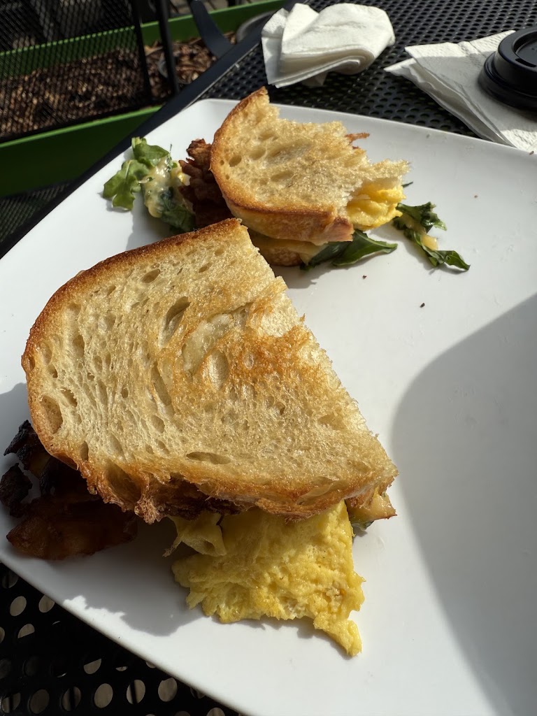 Egg Salad at Crust & Crumble Bakery