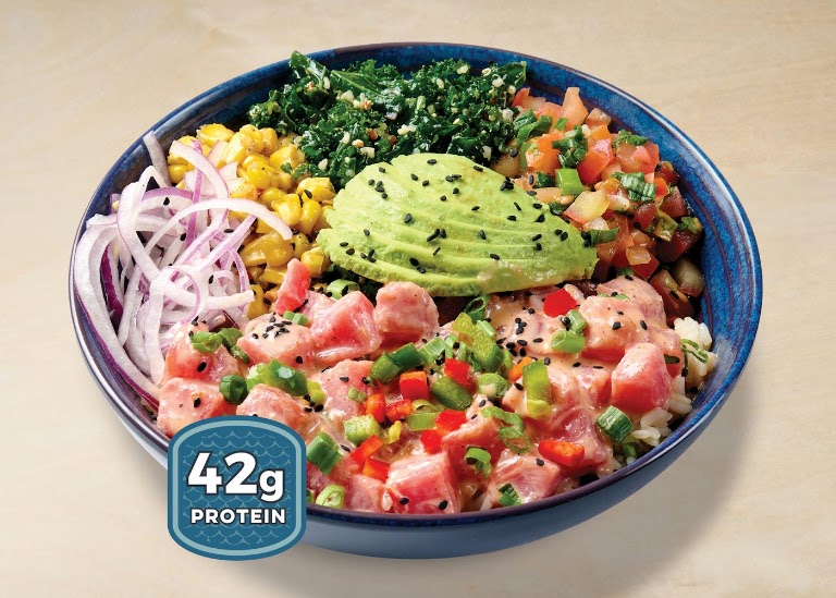 Ahi Poke at California Fish Grill
