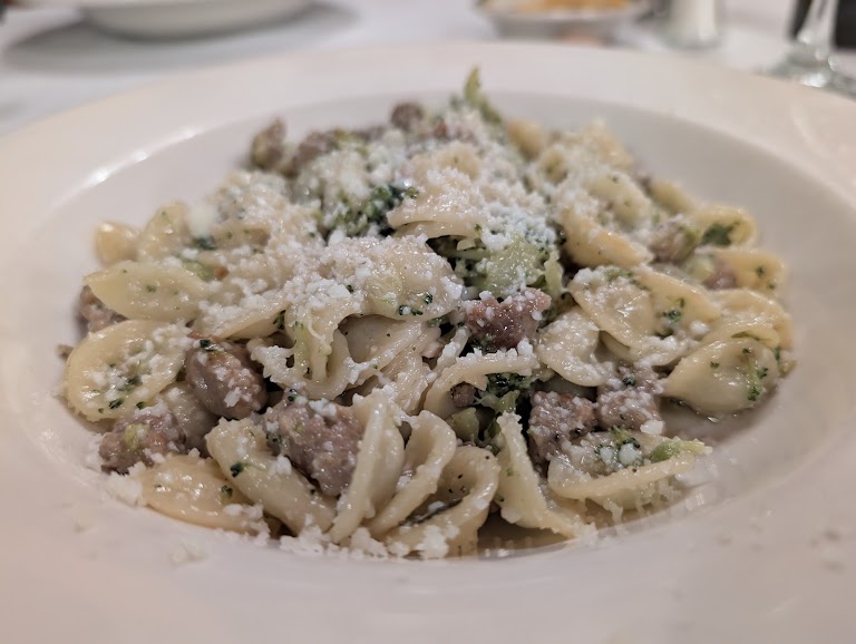 Ravioli Di Manzo at Vincenzo's Terrazza at The Walker House