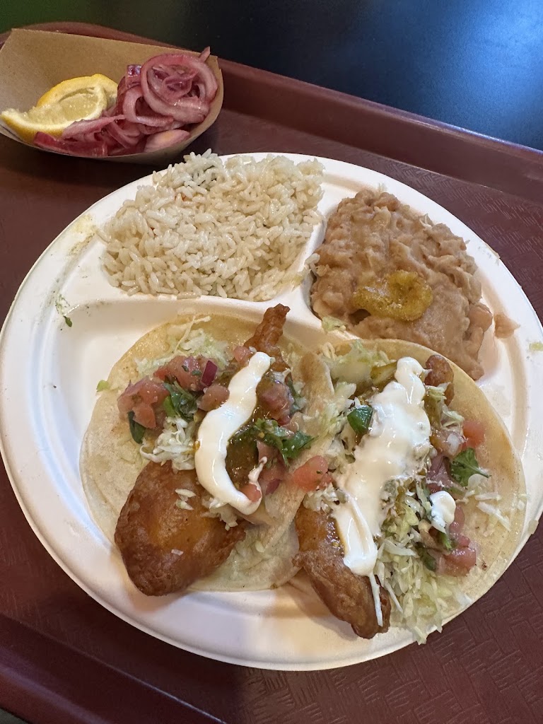 Fish Tacos at Tacos Ensenada Seafood