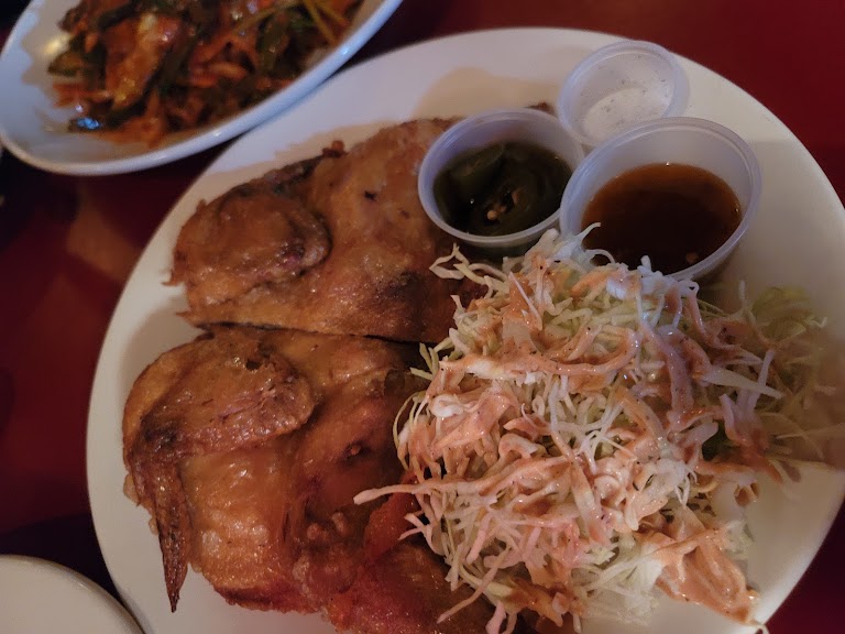 Chicken and Slaw at The Prince