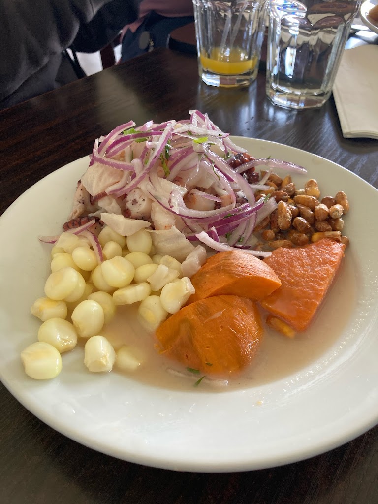Ceviche at Limeña Peruvian Eatery