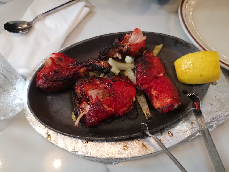 Chicken Tikka at India's Grill