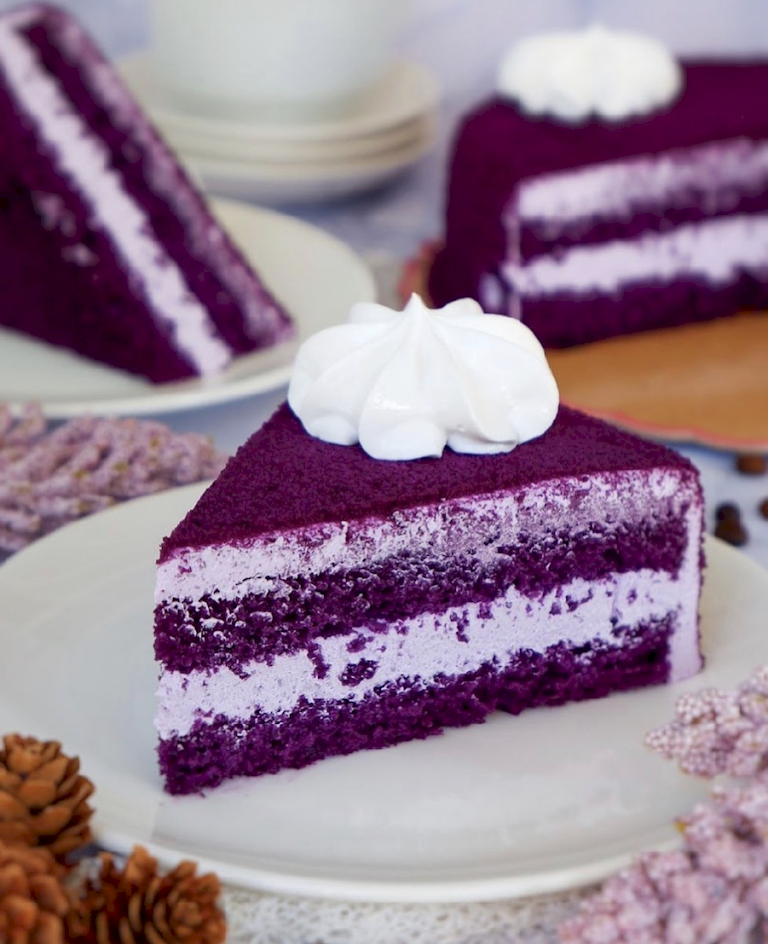 Ube Cake at Pink Heaven