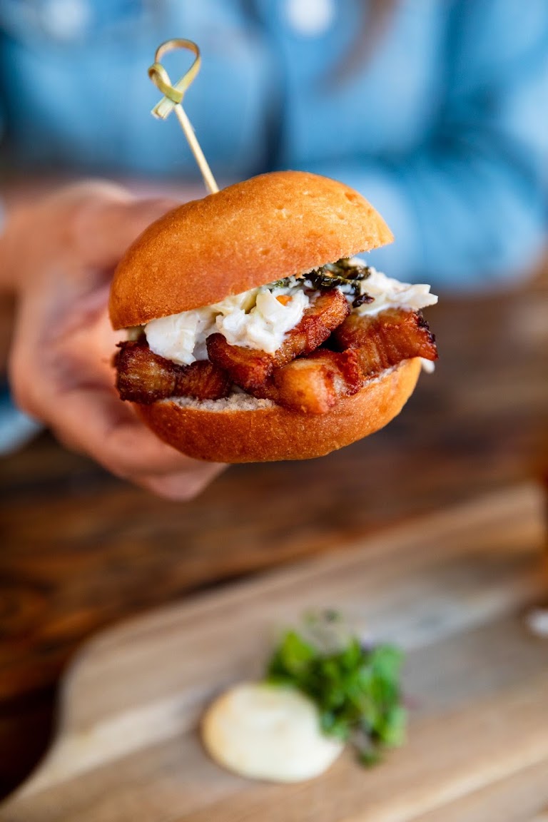 Hungarian Debreziner at Rasselbock Kitchen & Beer Garden