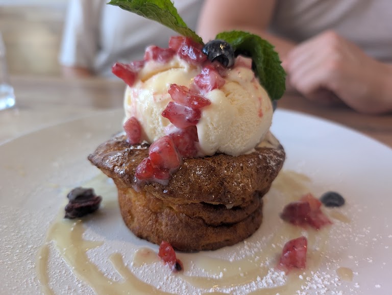 Bread Pudding at Kiez Küche & Beer Garden