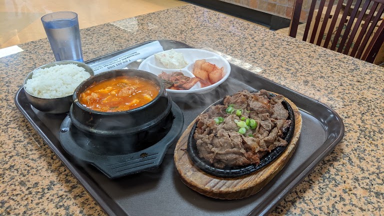 Bulgogi+tofu Stew at Seoul Tofu House