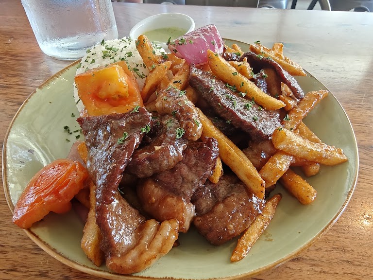 Lomo Saltado at VOX Kitchen - Fountain Valley