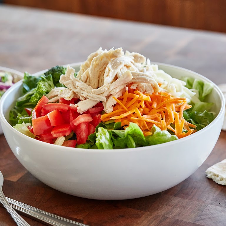 Green Goddess Salad at Calif Chicken Cafe