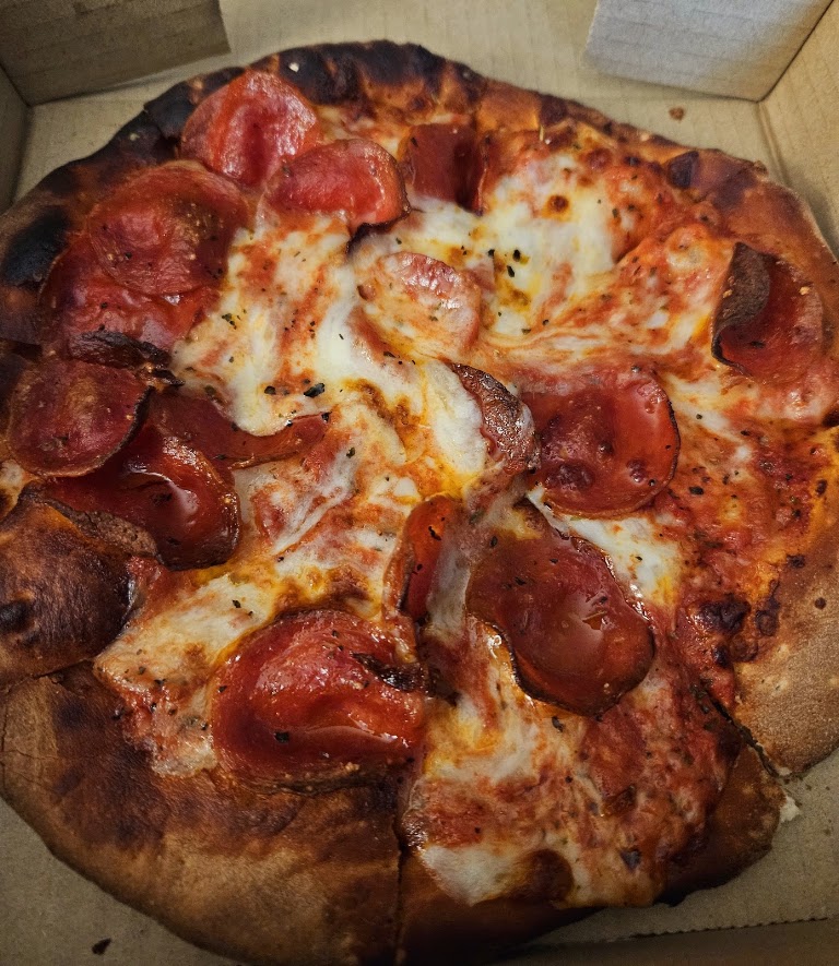 Fresh Pizza at Gardenia Pizzeria & Deli