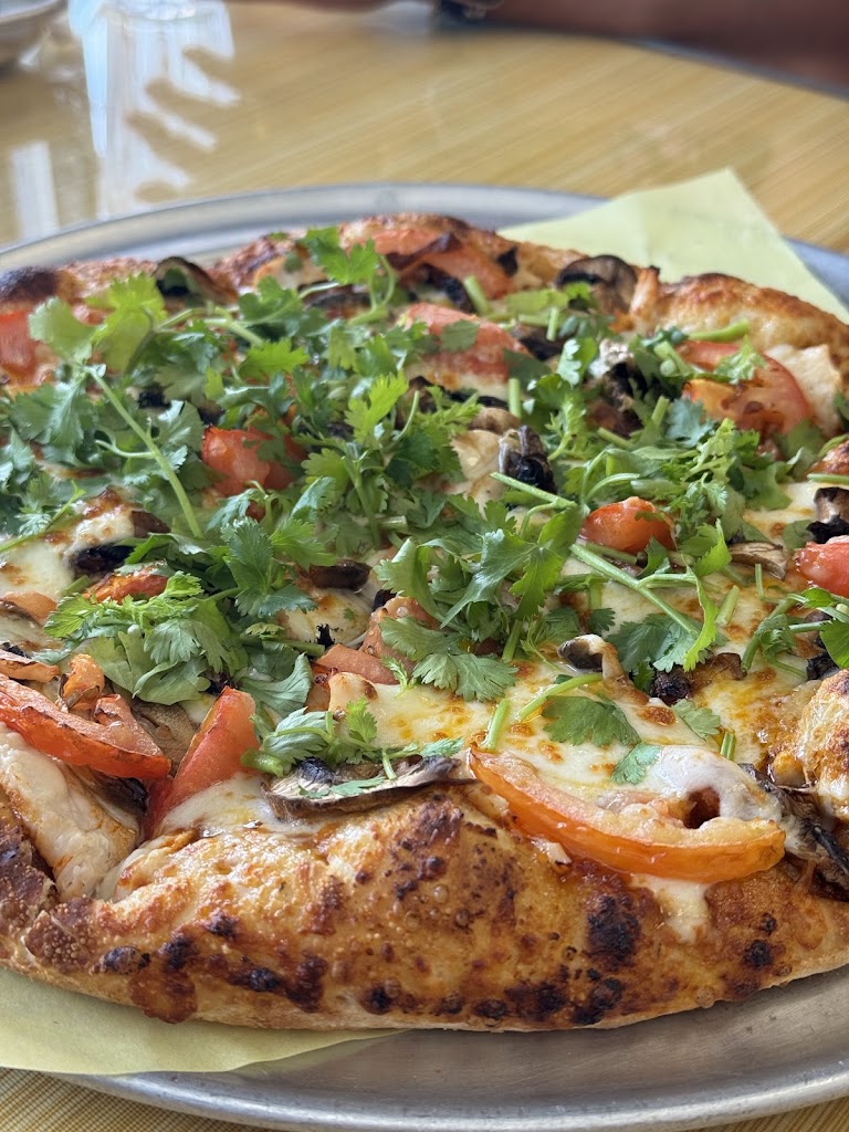 Veggie Pizza at La Vo Noodle & Thai Curry Pizza 2