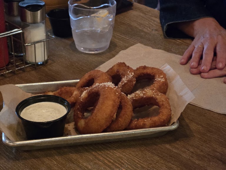 Onion Rings at American Grub