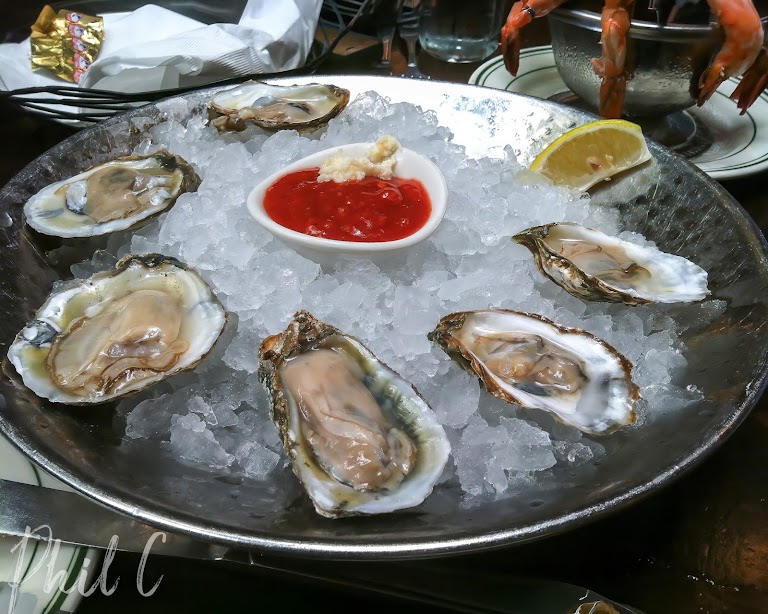 Fresh Oysters on the Half Shell at Original Fish Co.