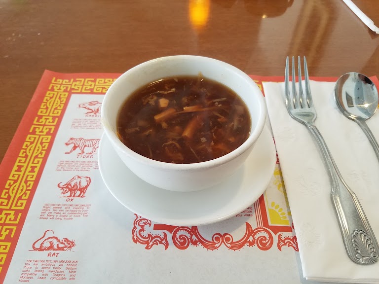 Hot and Sour Soup at Golden Dragon Restaurant | Chinese