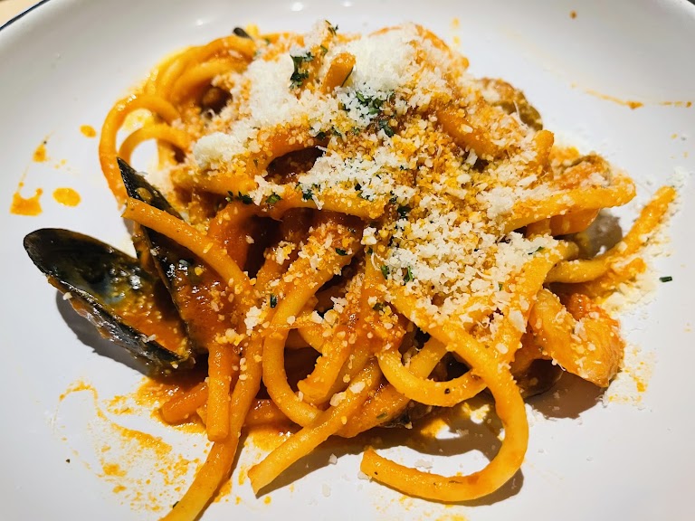 Spaghetti All'aragosta at Ca Del Sole