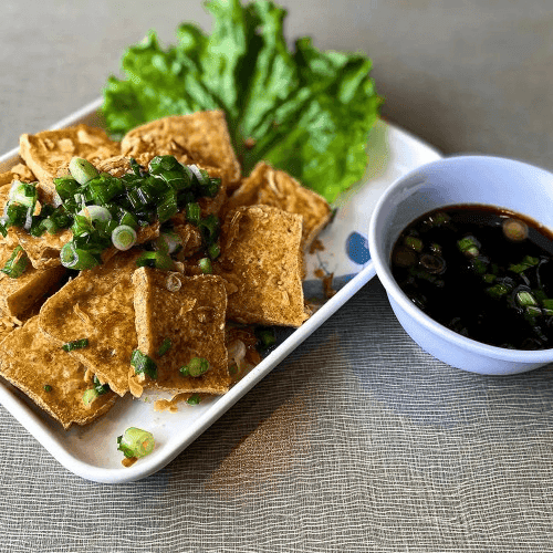 Fried Tofu at Golden Deli