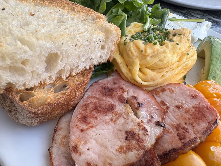 Breakfast Sandwich at Great White