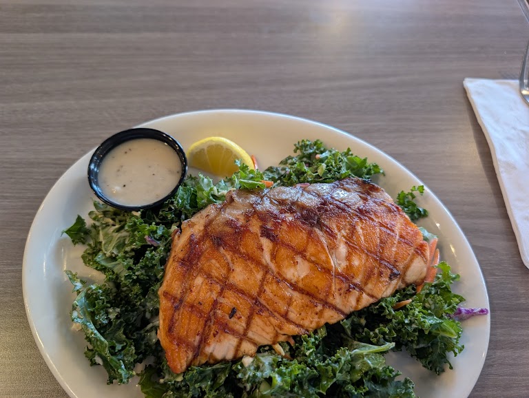 Ocean House Halibut at ocean house fish grill