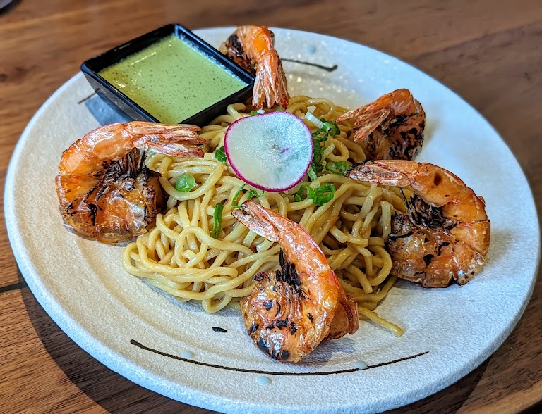 Garlic Noodles at VOX Kitchen - Fountain Valley