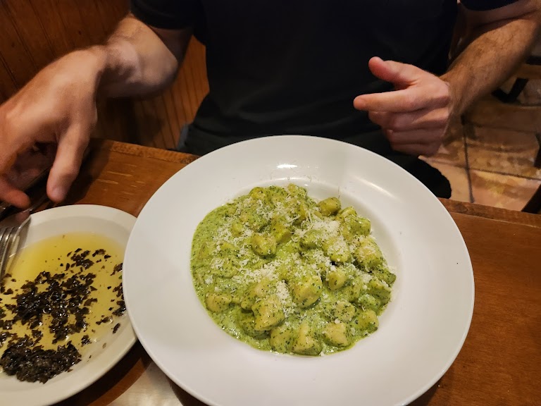 Pesto Gnocchi at Spumoni