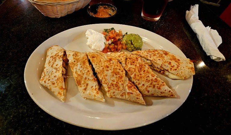 Quesadilla at Los Amigos Bar & Grill
