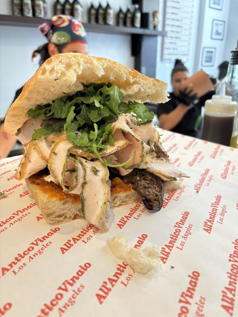 La Cacciatore at All'Antico Vinaio