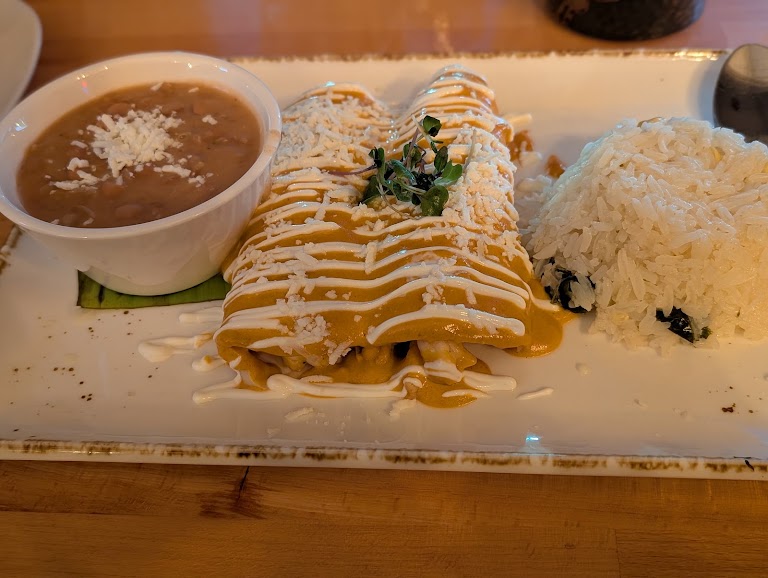 Crab Enchiladas at Tulum OC