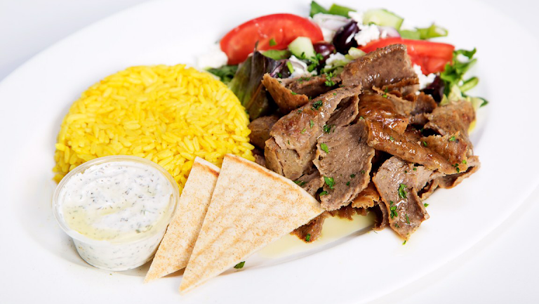 Slow-roasted Lamb at George's Greek Cafe