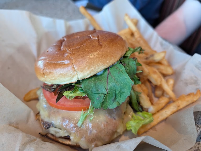 The Abbey Burger at The Abbey Seal Beach