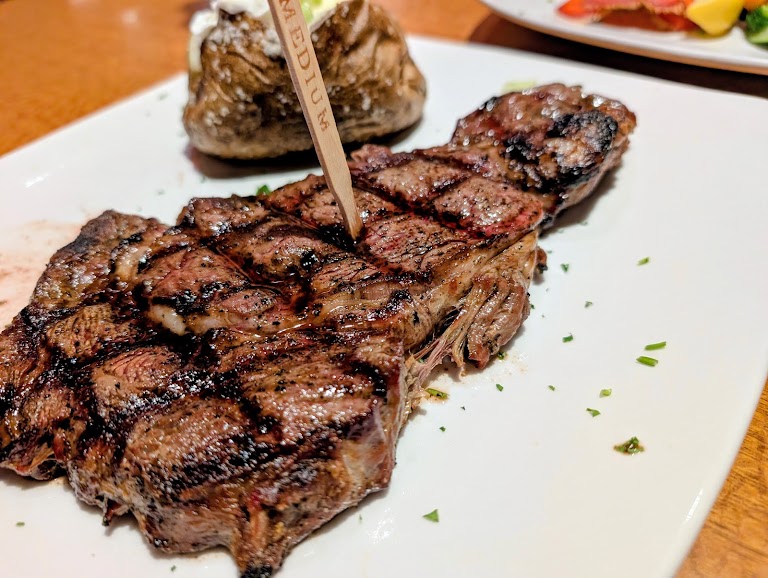 Steak at Sizzler