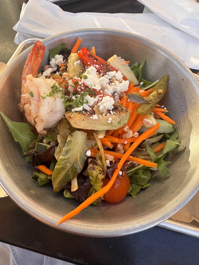 AG Shrimp and Farro Salad at American Grub