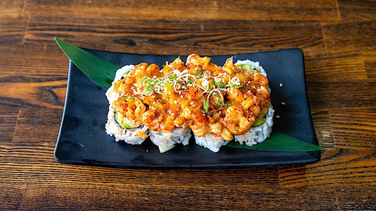 Spicy Tuna Crispy Rice at The Big Fish Sushi Restaurant & Japanese Kitchen