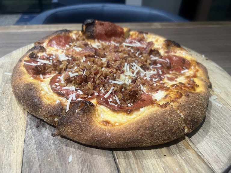 MEAT Lovers Pizza at Valle Eatery + Bar