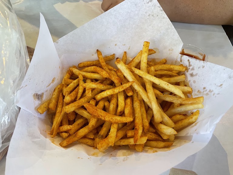 Cajun Fries at The Kickin' Crab