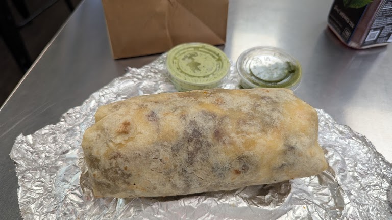 Basturma Burrito at Bread & Breakfast