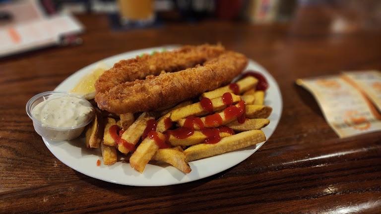 Fish N' Chips at Crown and Anchor